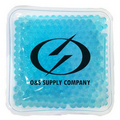 Square Teal Hot/ Cold Pack with Gel Beads